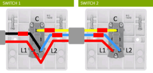 2 way light switch wiring